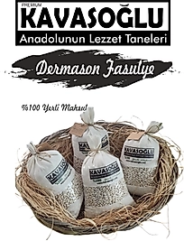 Kavasoğlu Dermason Fasulye 2kg Bez Torba