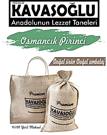 Kavasoğlu Osmancık Pirinci 2kg Doğal Torba