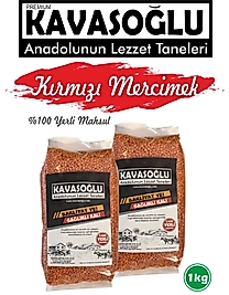 Kavasoğlu Kırmızı Mercimek 1kg