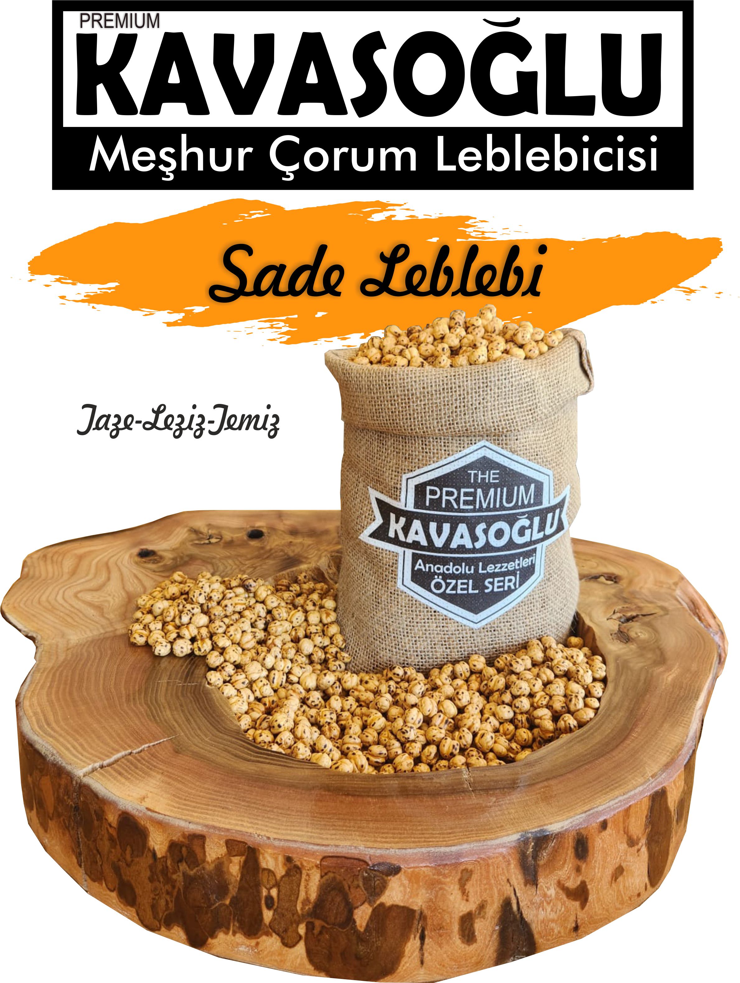 Kavasoğlu Sade Çorum Leblebisi 500 gr